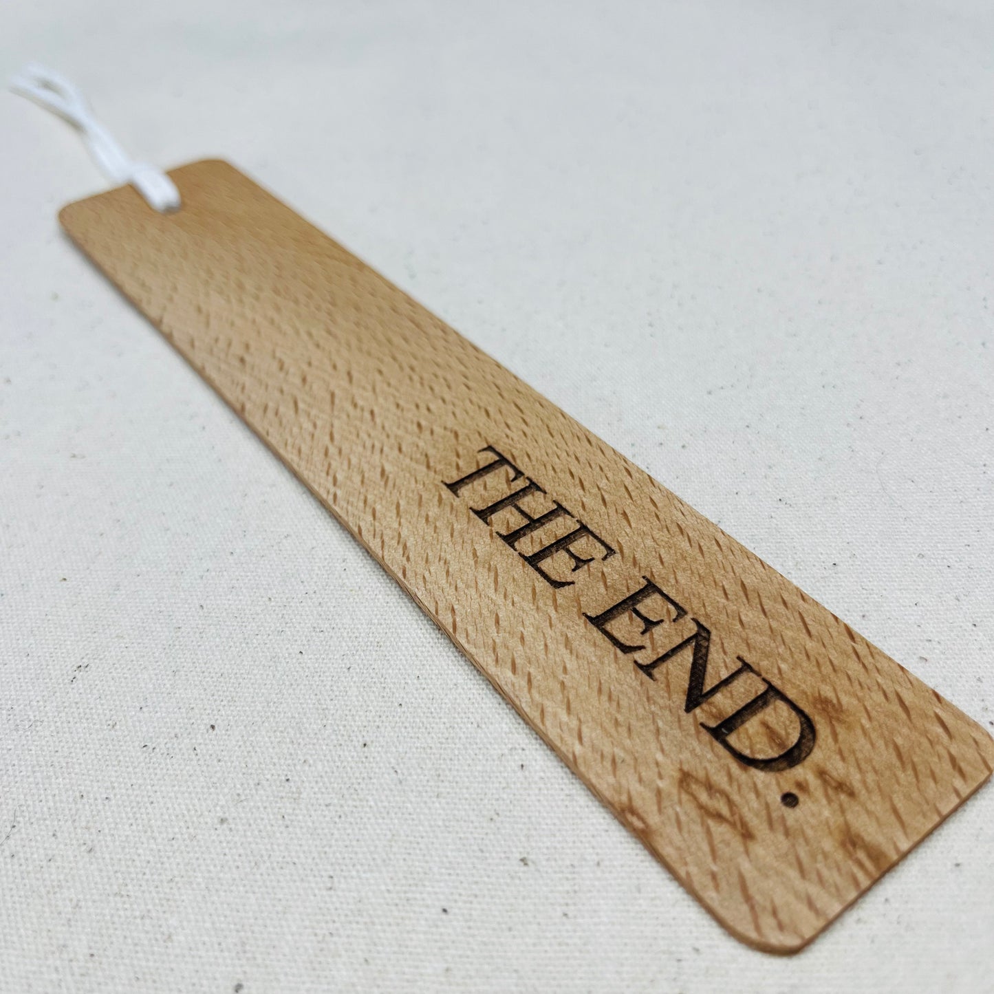 The End. - Engraved Bookmark