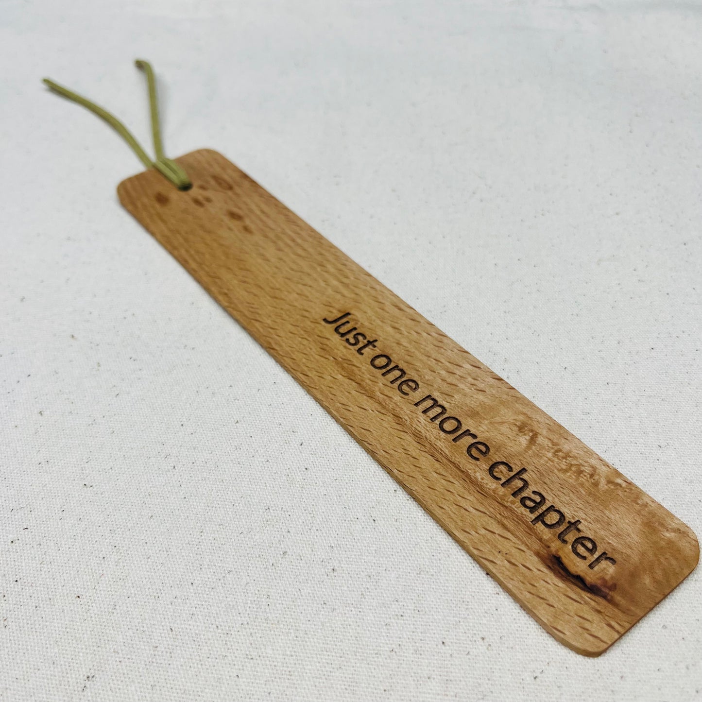 Just one more chapter - Engraved Bookmark
