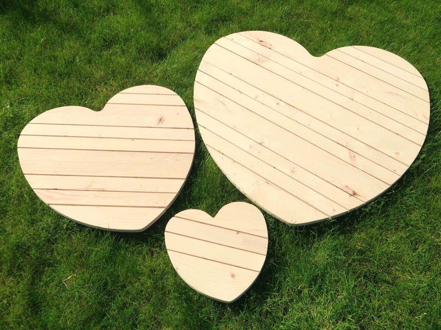 Decorative Wooden Heart - 3 Sizes