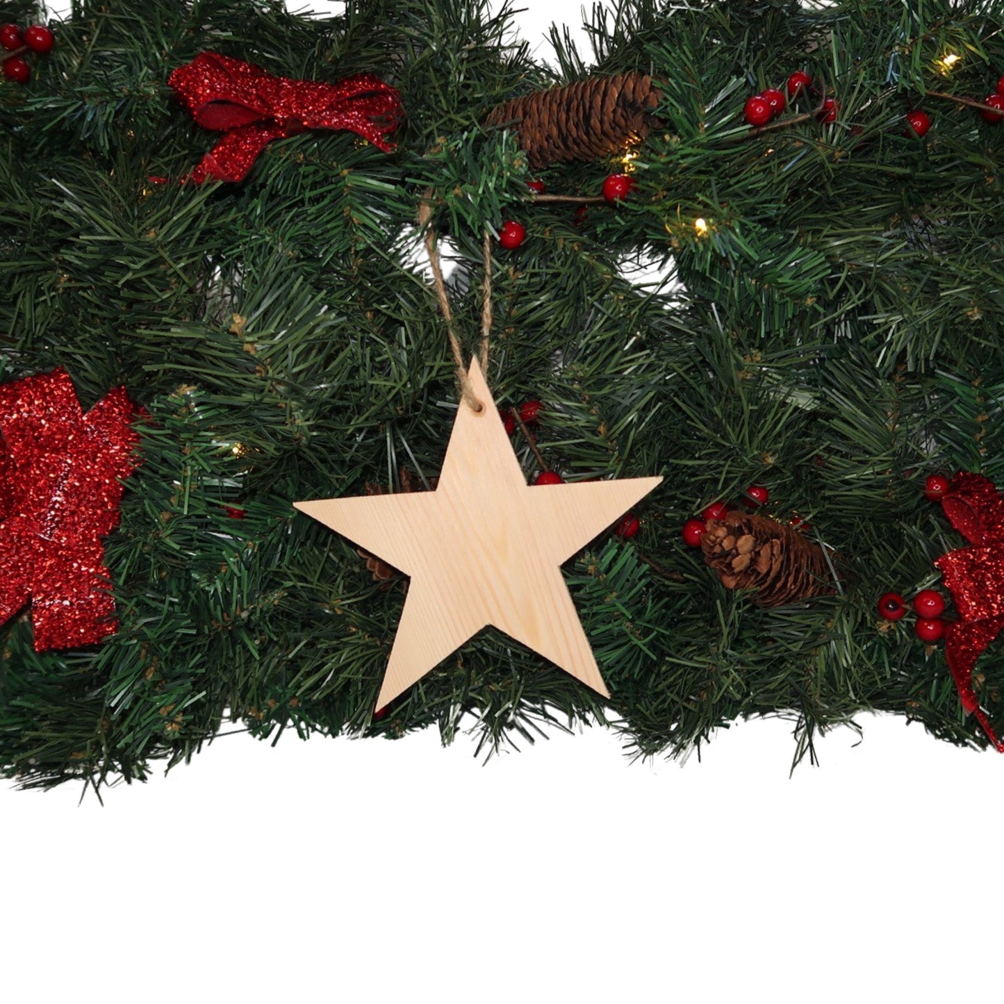 Star Hanging Tree Decoration - Large