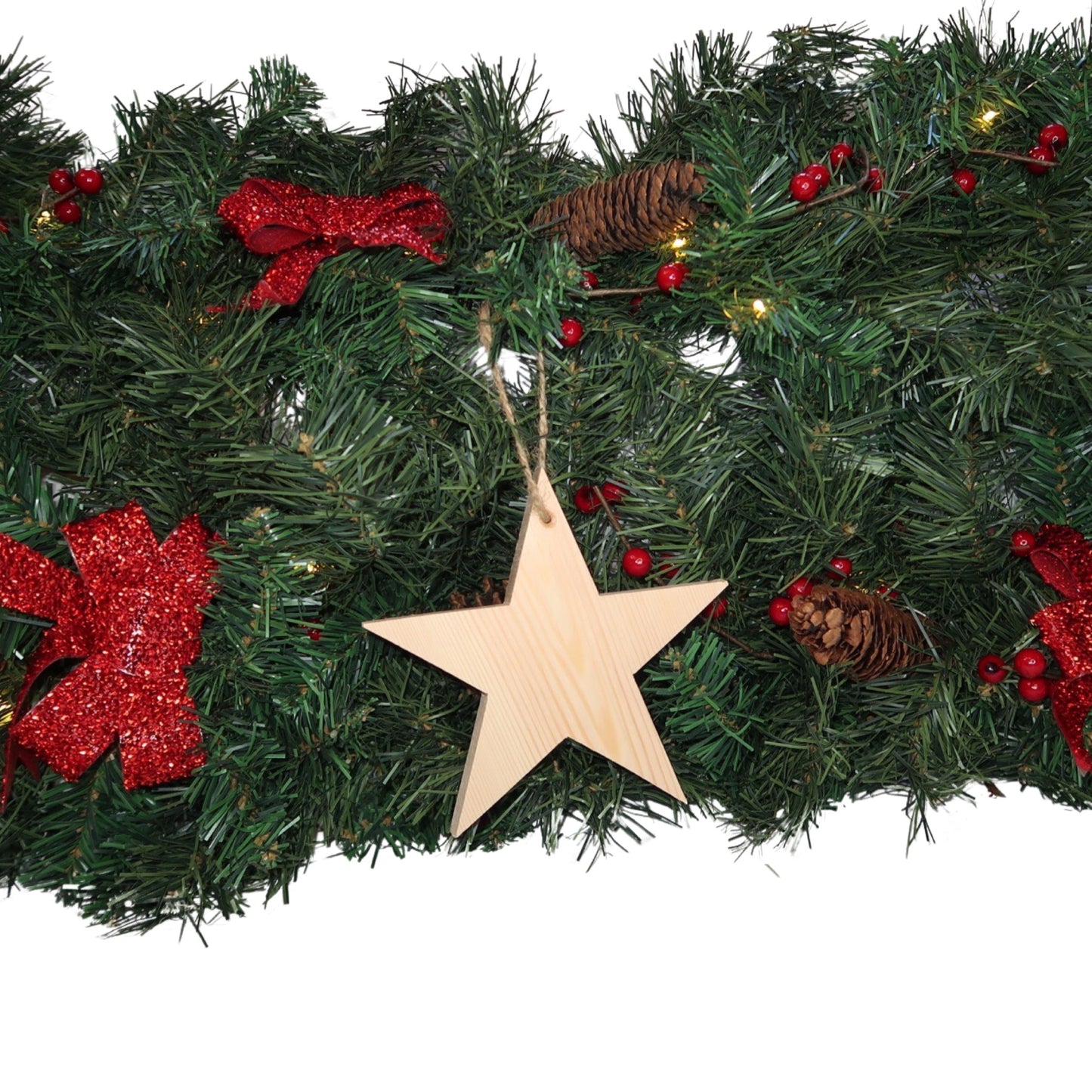 Star Hanging Tree Decoration - Large