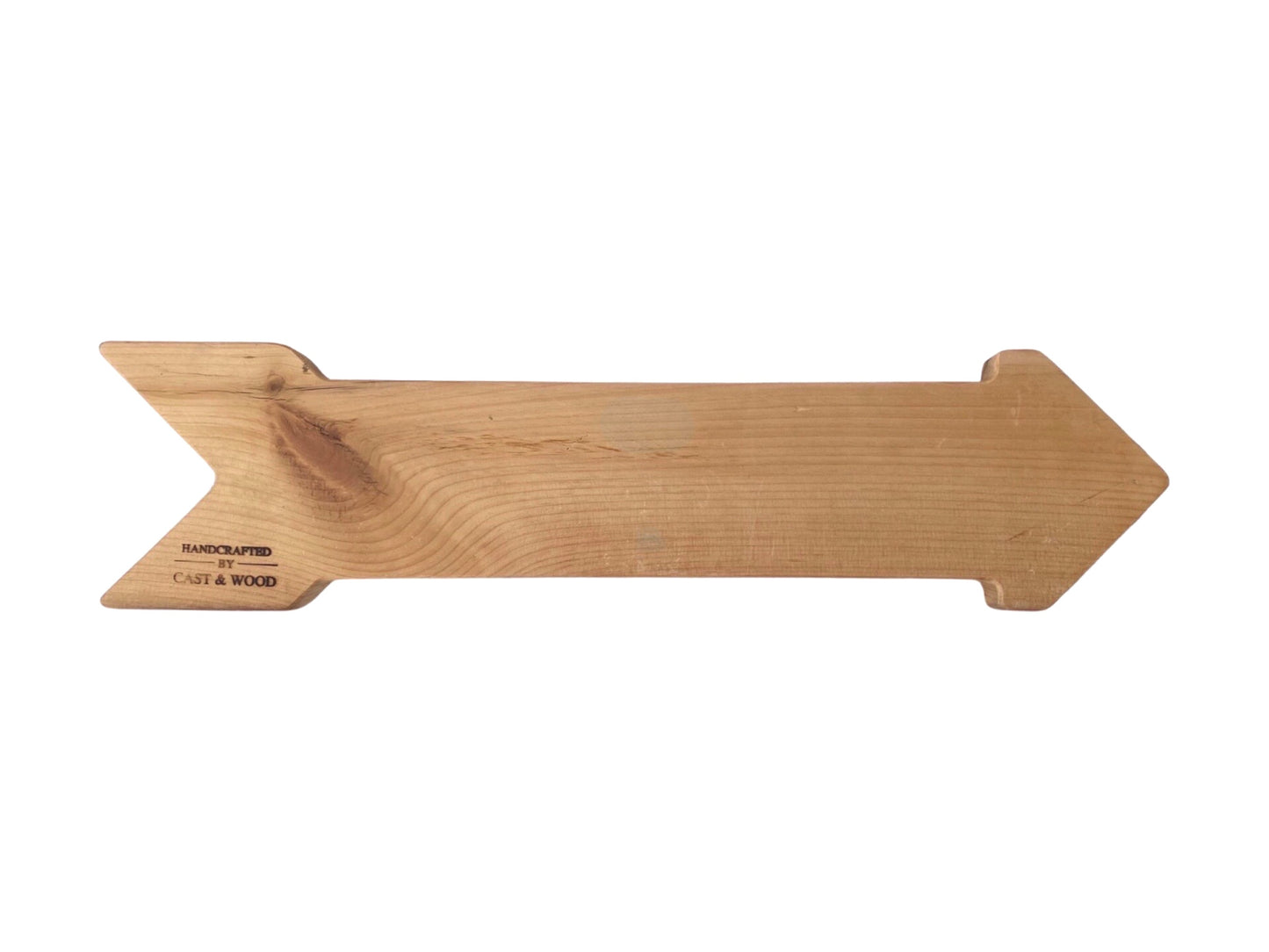 Wedding Hand Carved Arrow Sign