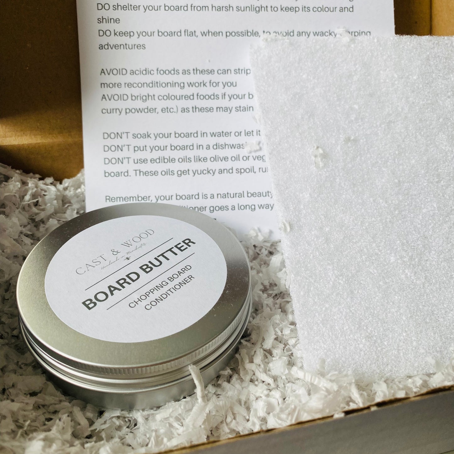 Chopping Board Conditioning Kit