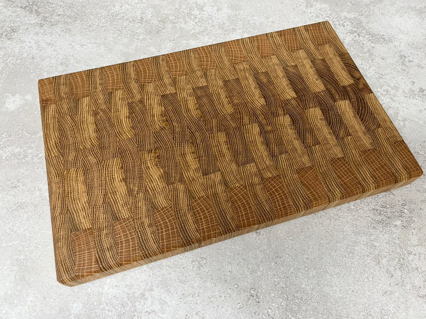 Large Solid Oak End Grain Chopping Board