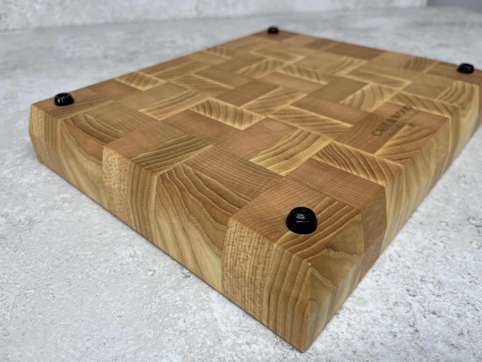 Cast and Wood Handmade ash and beech End Grain Chopping Board