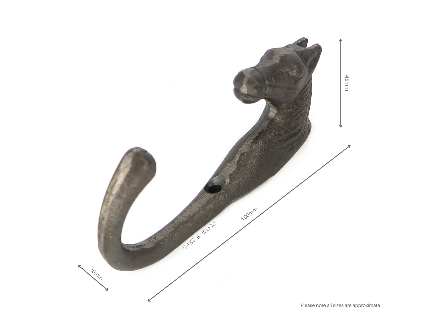 Horse Head Coat Hook