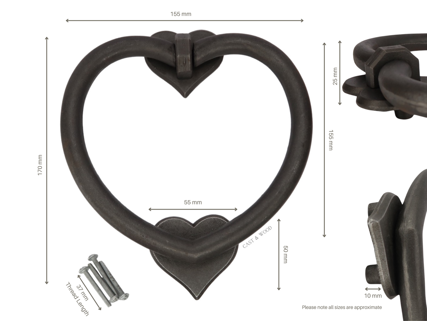 Heart Shaped Door Knocker