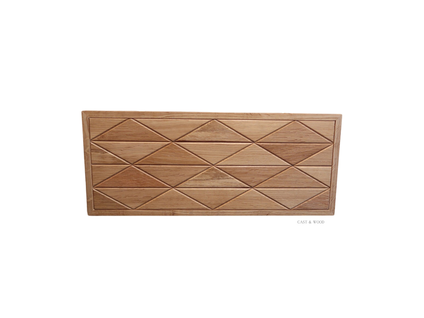 Handmade Oak Wall Art - 45cm x 17cm