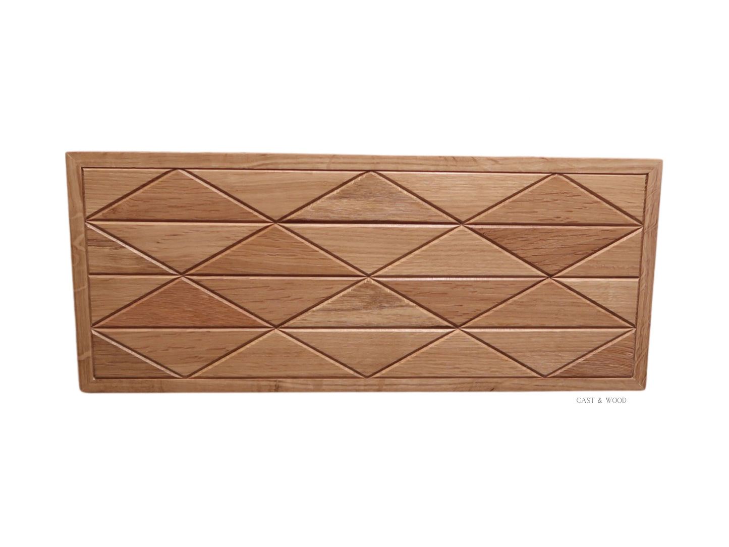 Handmade Oak Wall Art - 45cm x 17cm
