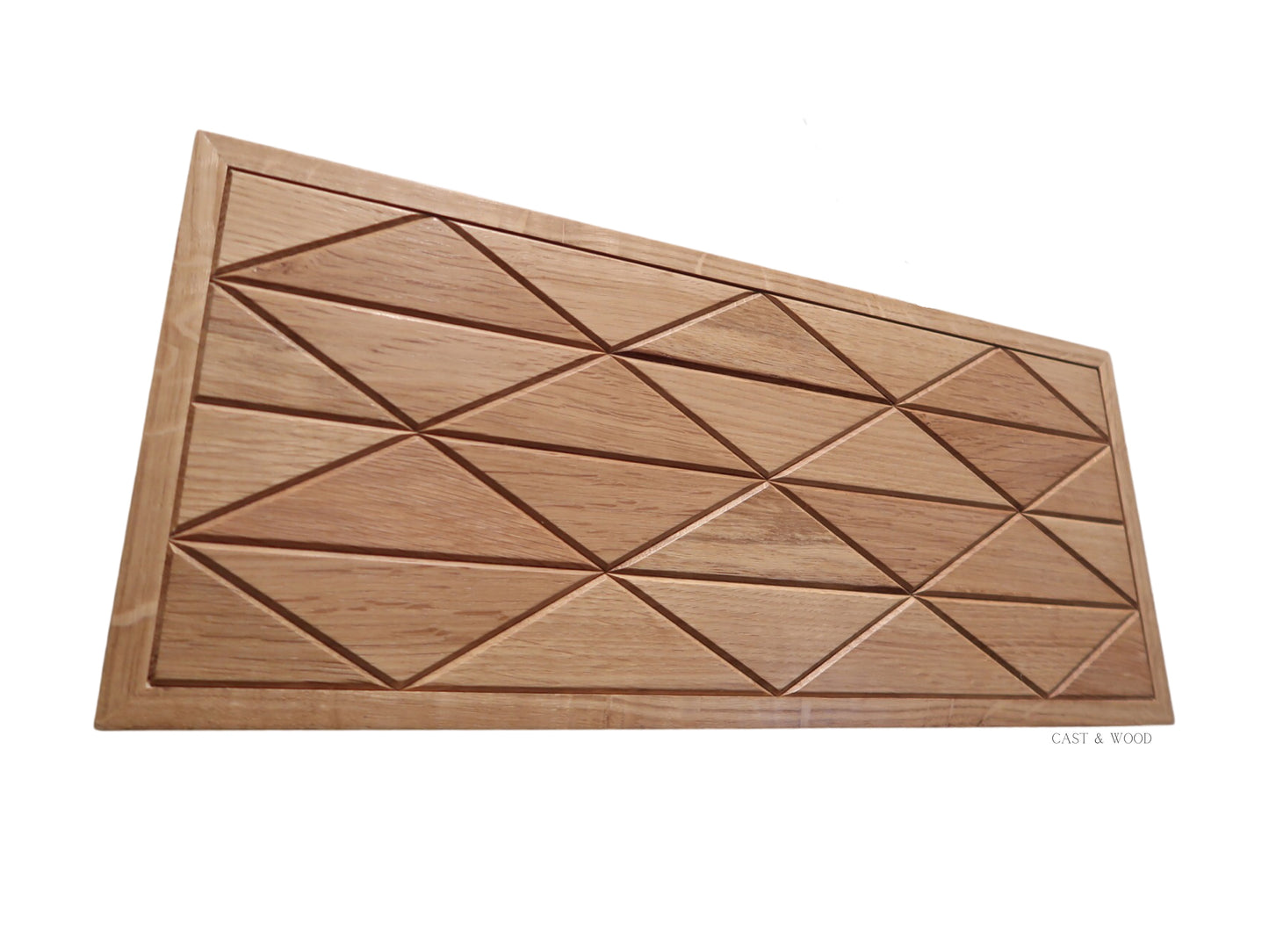 Handmade Oak Wall Art - 45cm x 17cm
