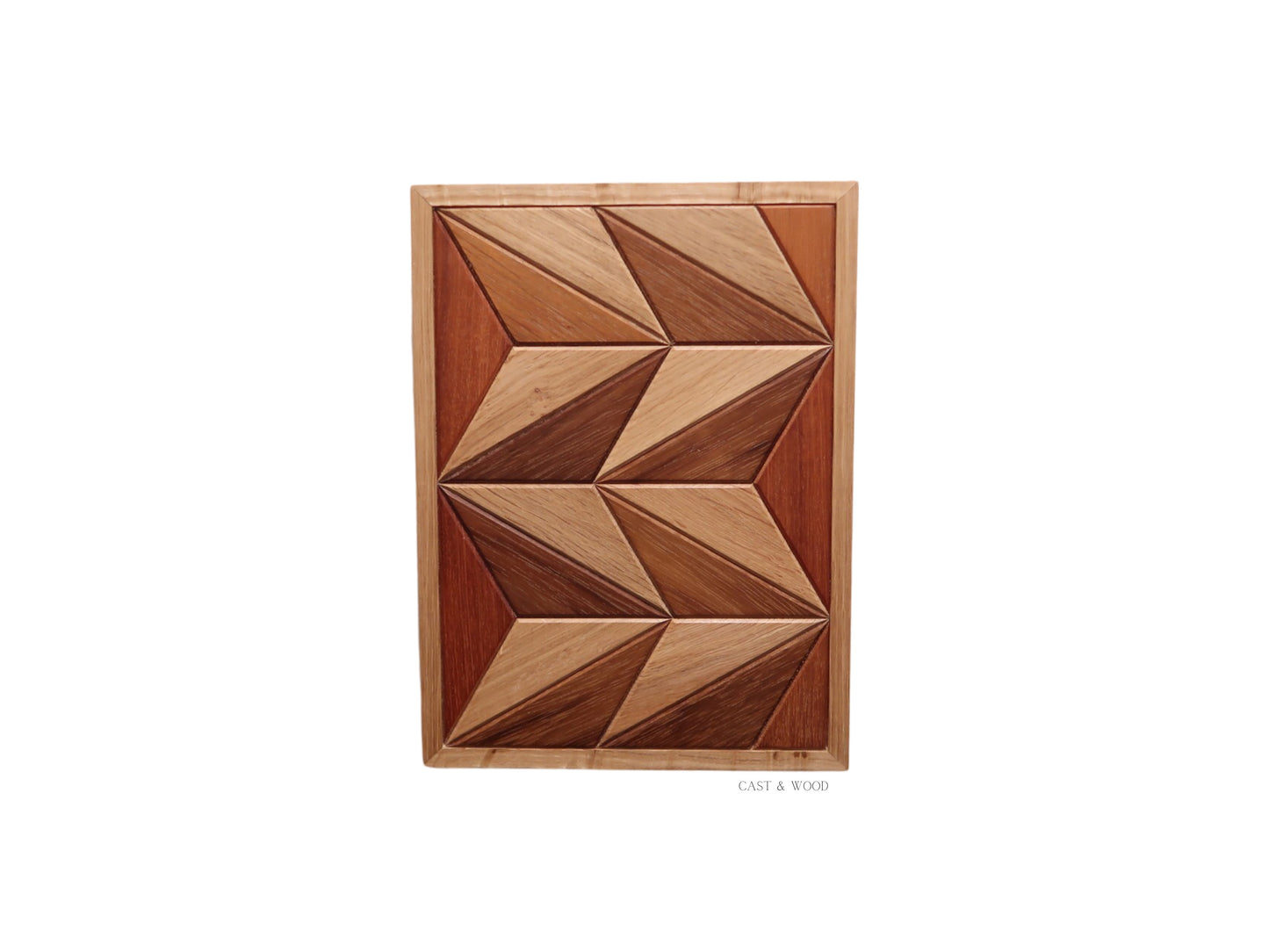 Handmade Hardwood Wall Art - 23cm x 31cm