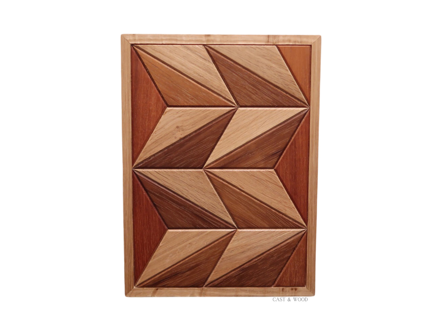 Handmade Hardwood Wall Art - 23cm x 31cm