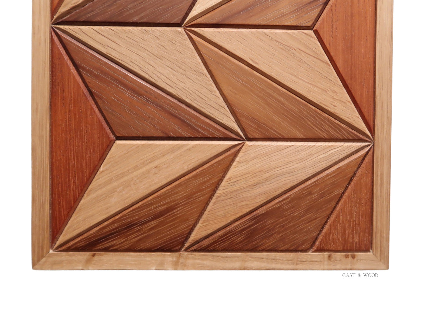 Handmade Hardwood Wall Art - 23cm x 31cm