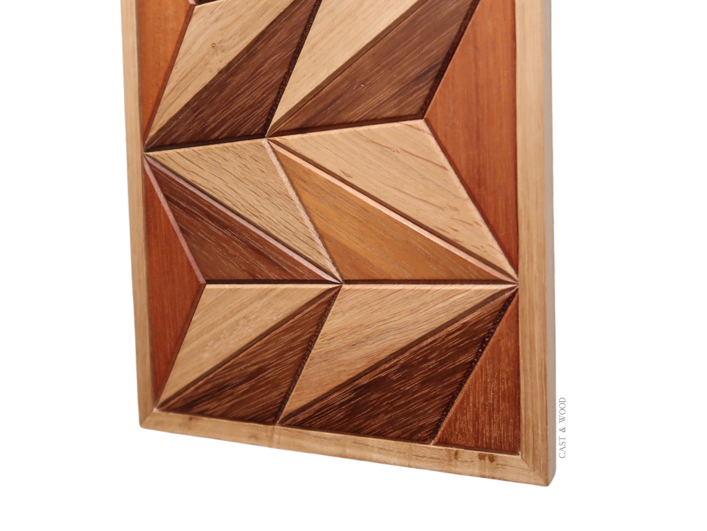 Handmade Hardwood Wall Art - 23cm x 31cm