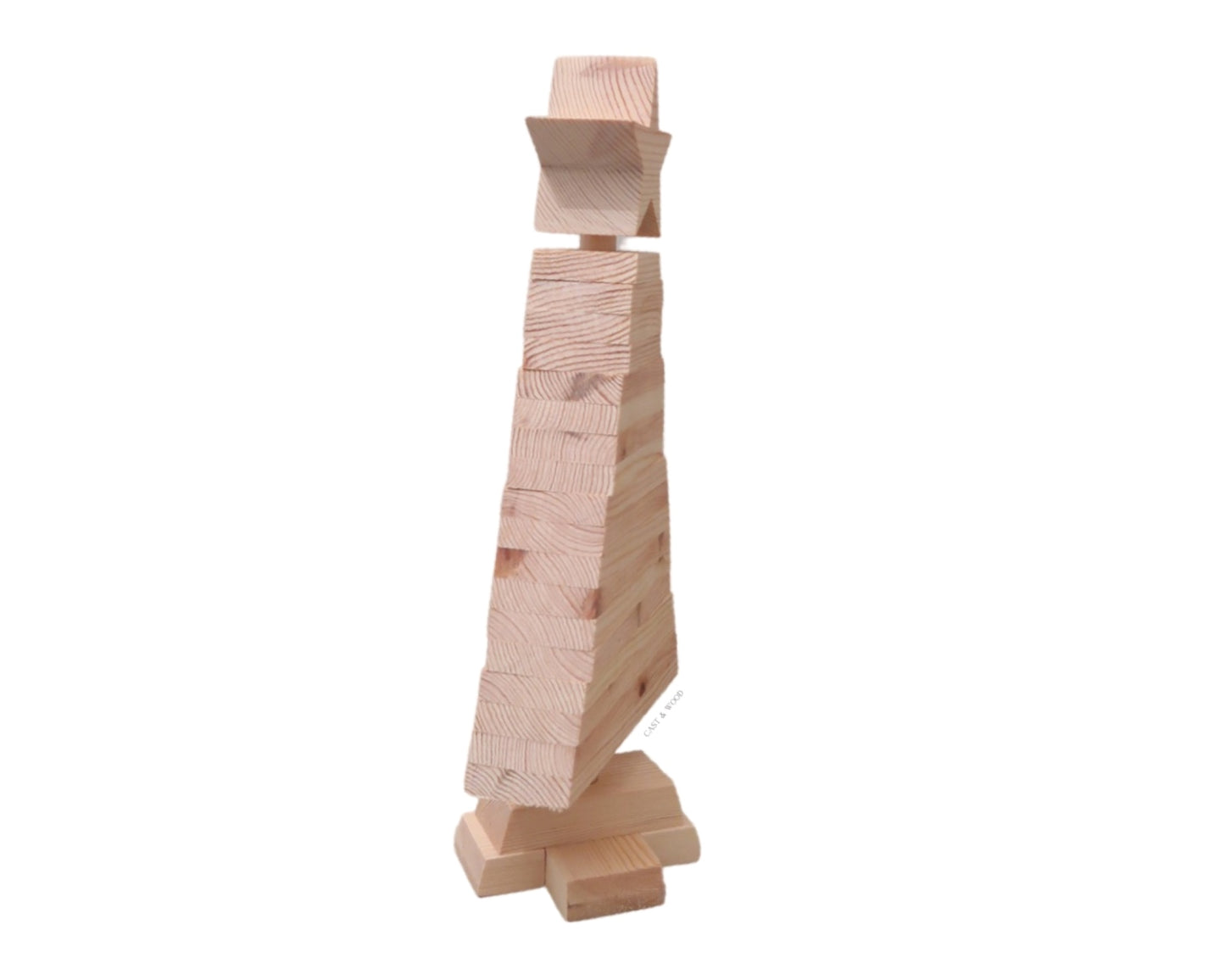 Small Wooden Christmas Tree - 40cm
