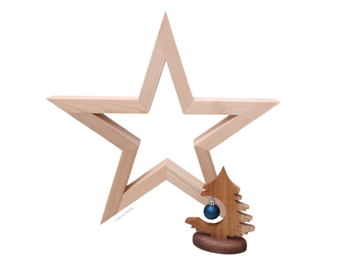 Wooden Star - Large
