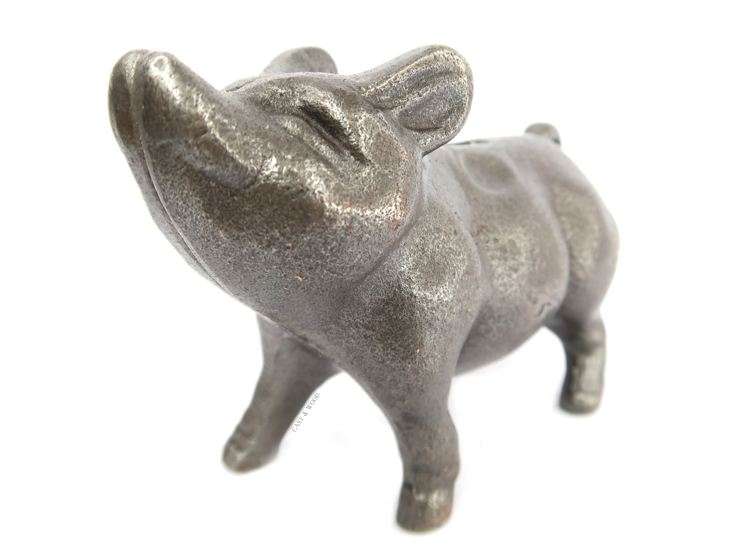 Piggy Bank Money Box Cast & Wood