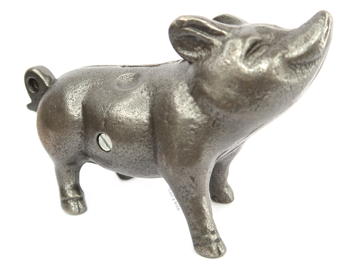 Piggy Bank Money Box Cast & Wood