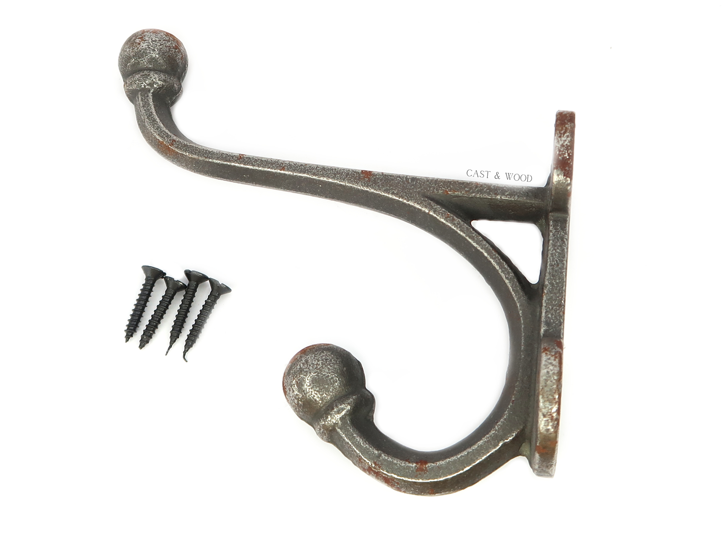 Chunky Hall Hat & Coat Hook Cast & Wood