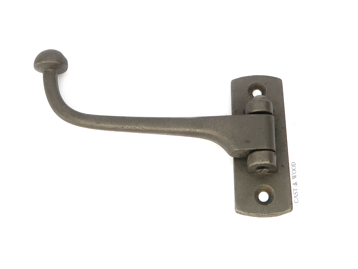 Swivel Wardrobe Coat Hook Cast & Wood