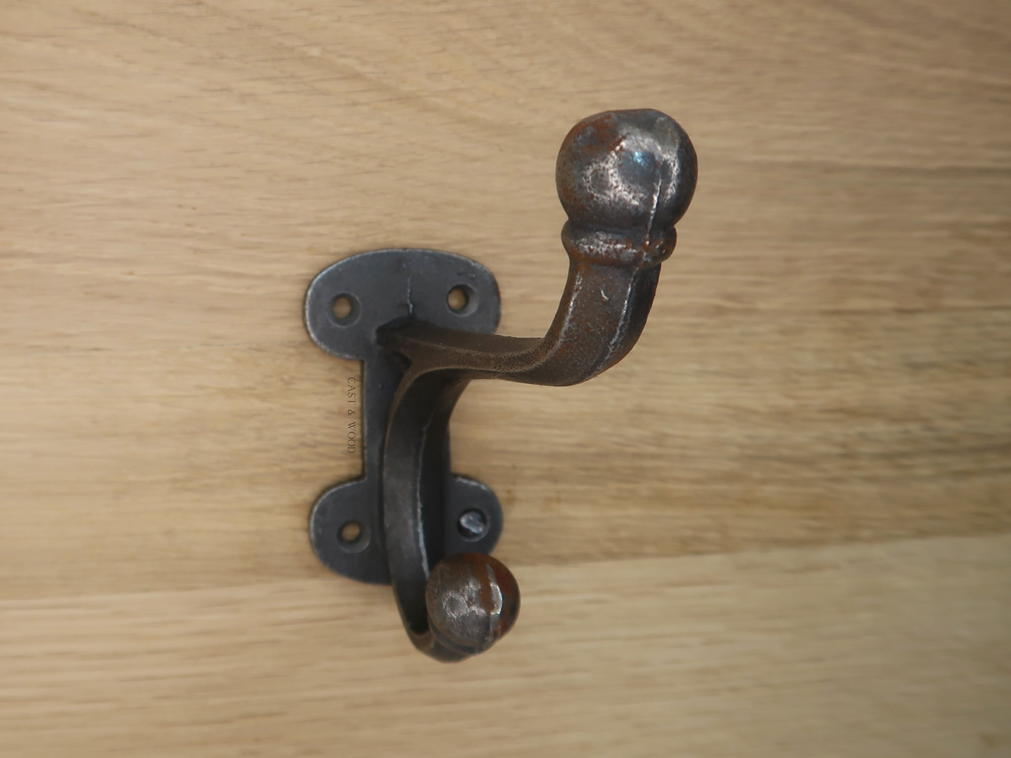 Chunky Hall Hat & Coat Hook Cast & Wood
