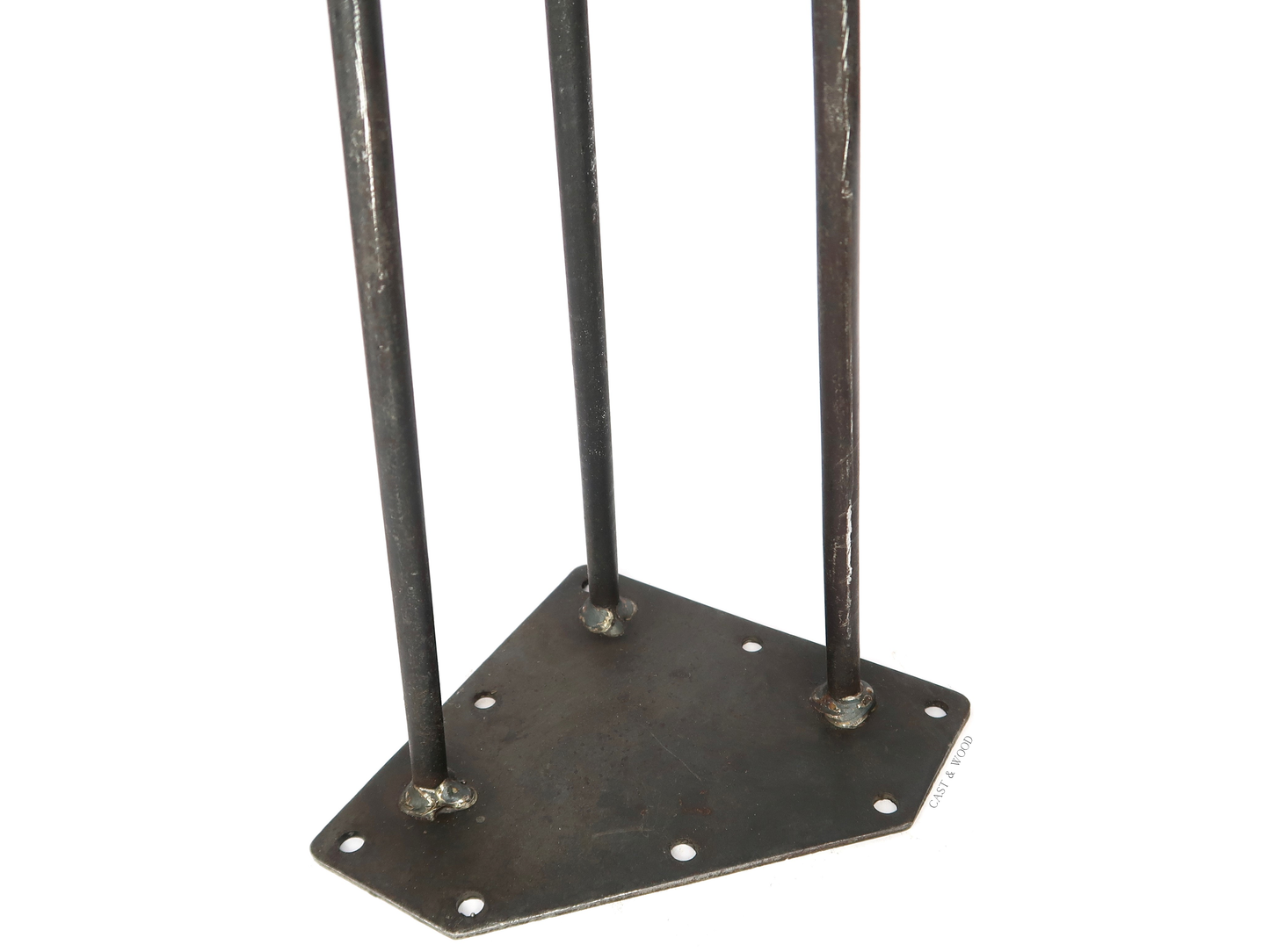 Footed Detail Hairpin Legs - Set of 4no - Table 710mm Cast & Wood