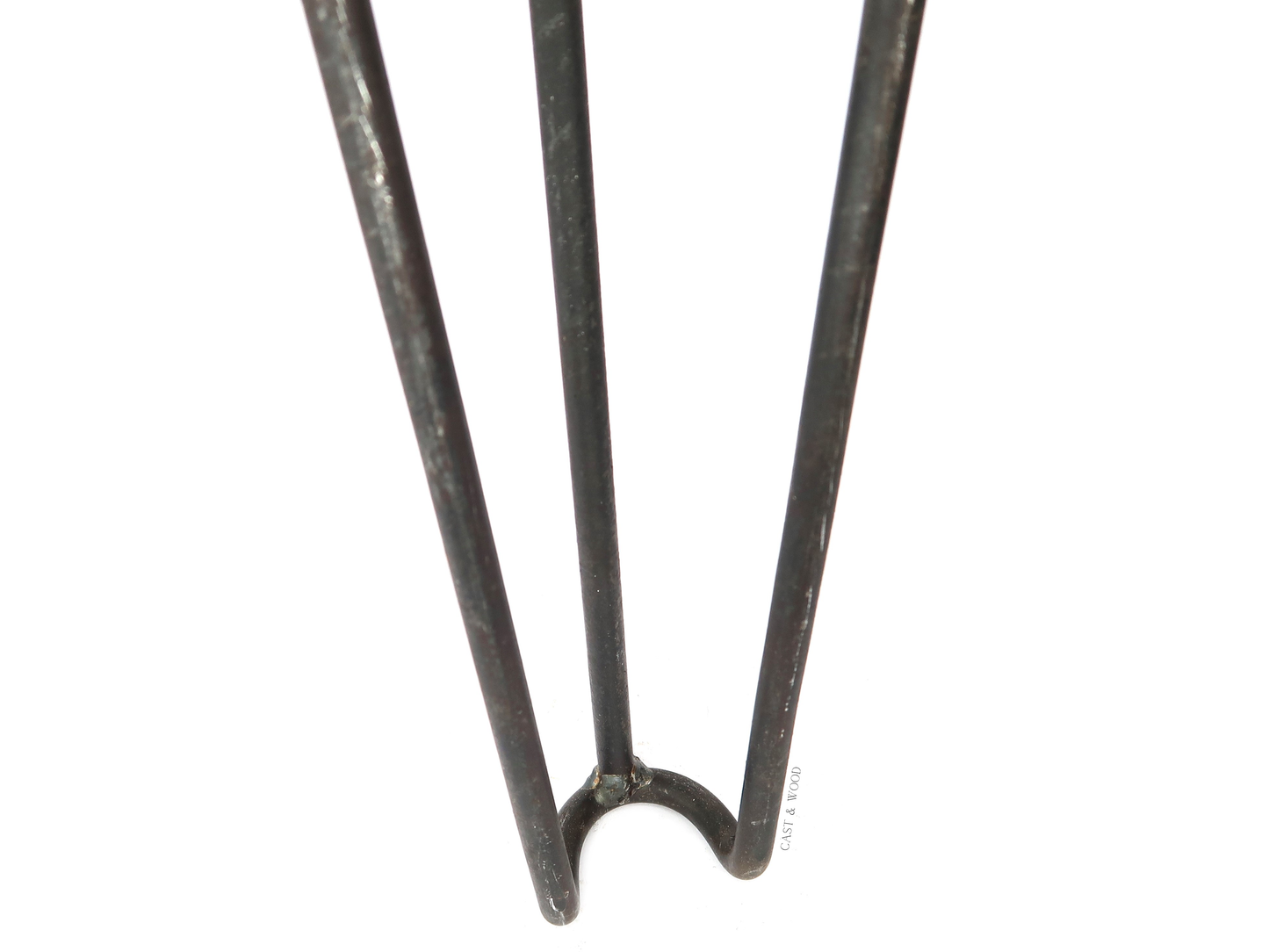 Footed Detail Hairpin Legs - Set of 4no - Table 710mm Cast & Wood