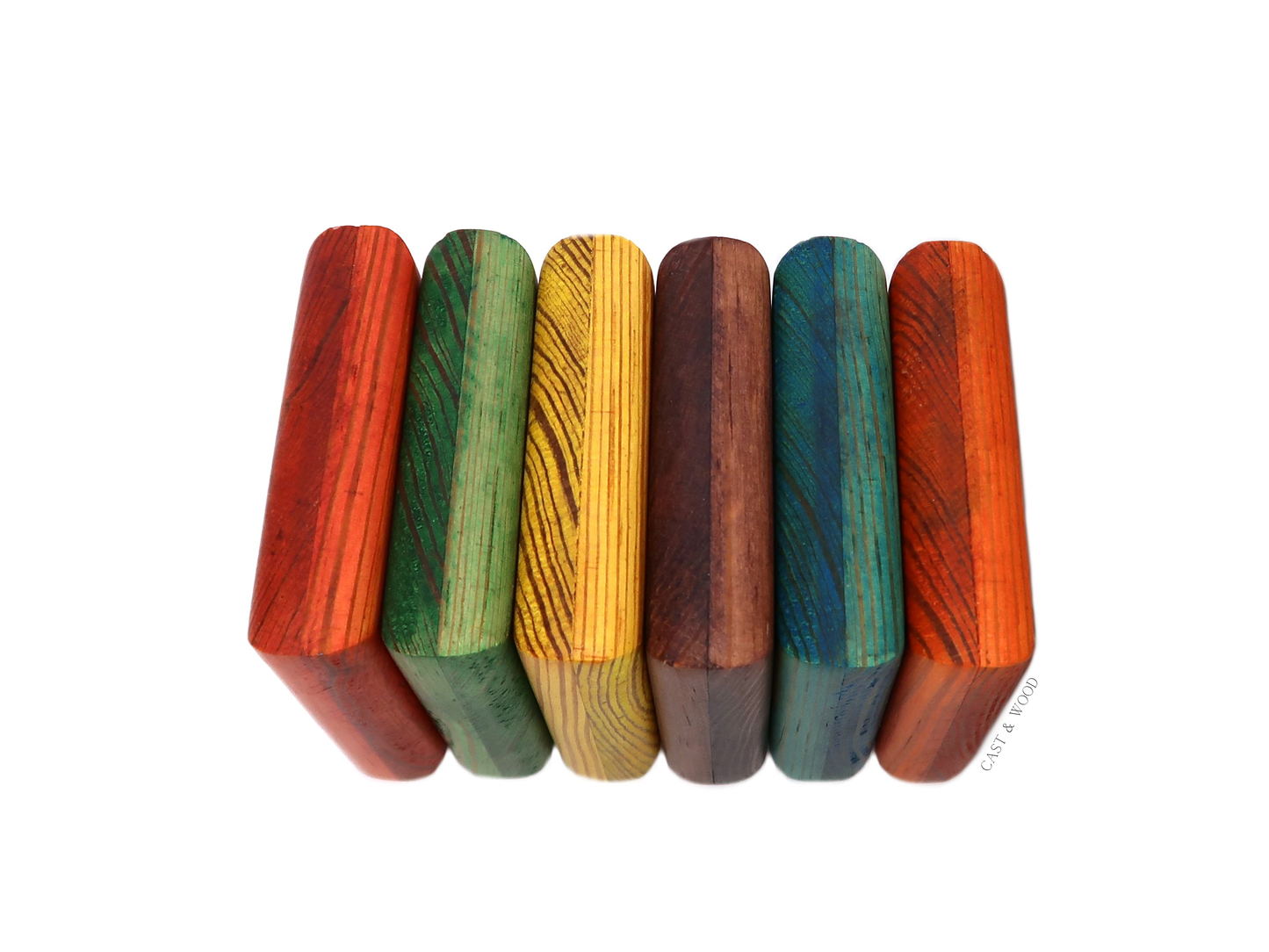 Napkin Rings - Multicolour - Set of 6