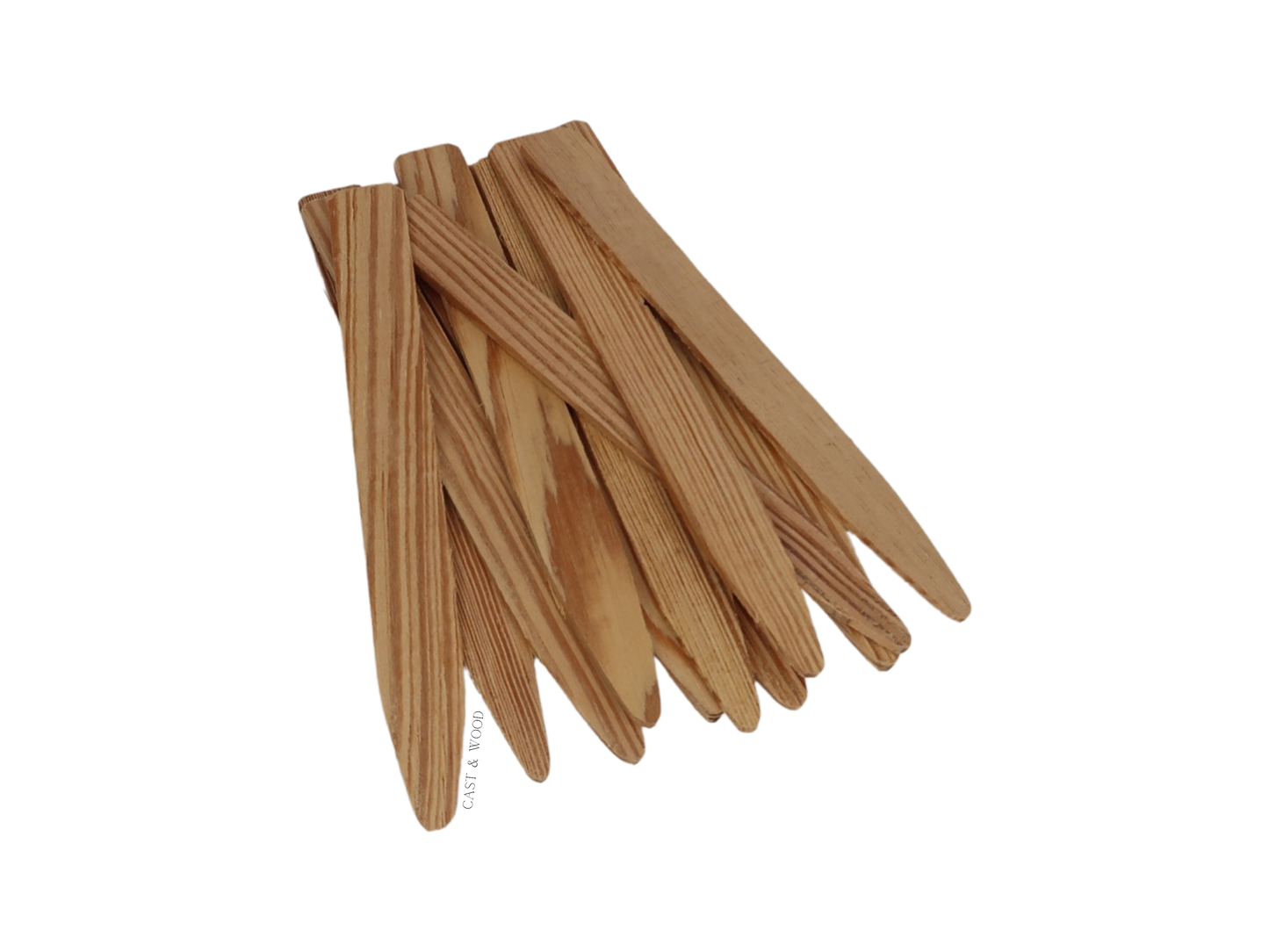 Small Pine Plant Markers - Set of 10