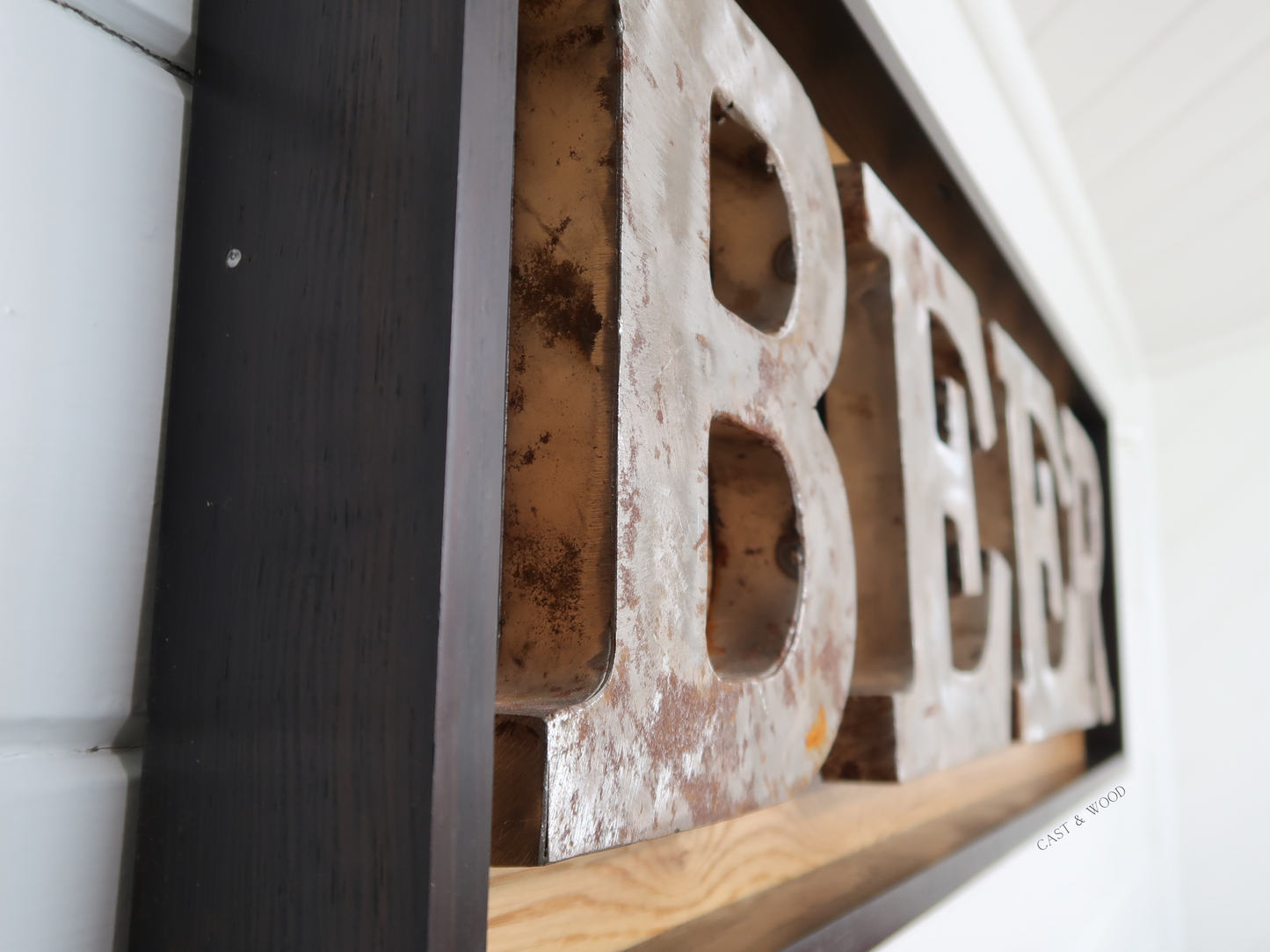 Handmade Beer Wall Sign