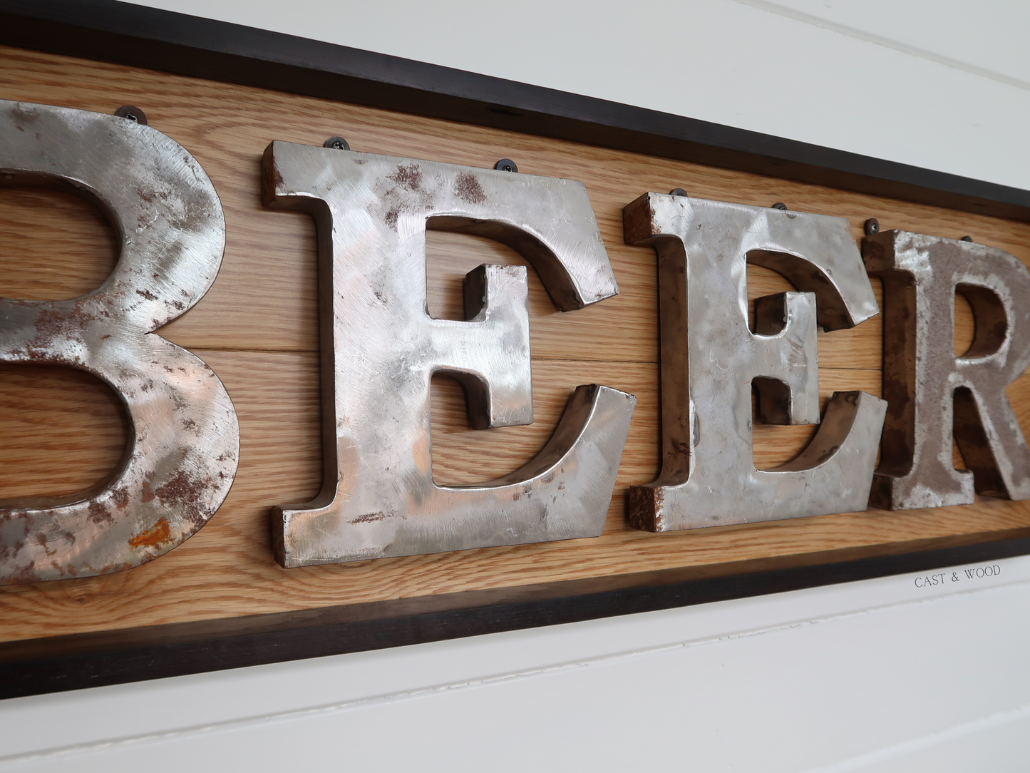 Handmade Beer Wall Sign