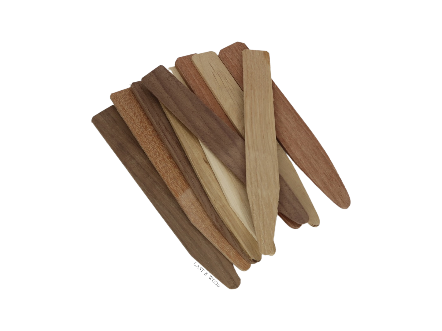 Medium Hardwood Plant Markers - Set of 10