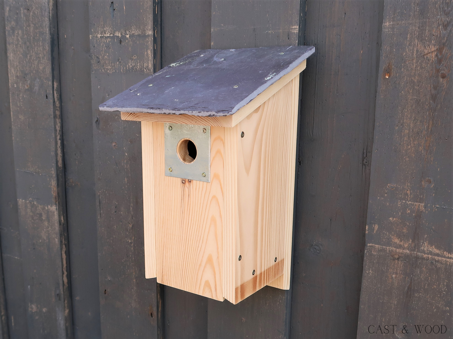 Luxury Penthouse Bird Box - Unfinished Cast & Wood