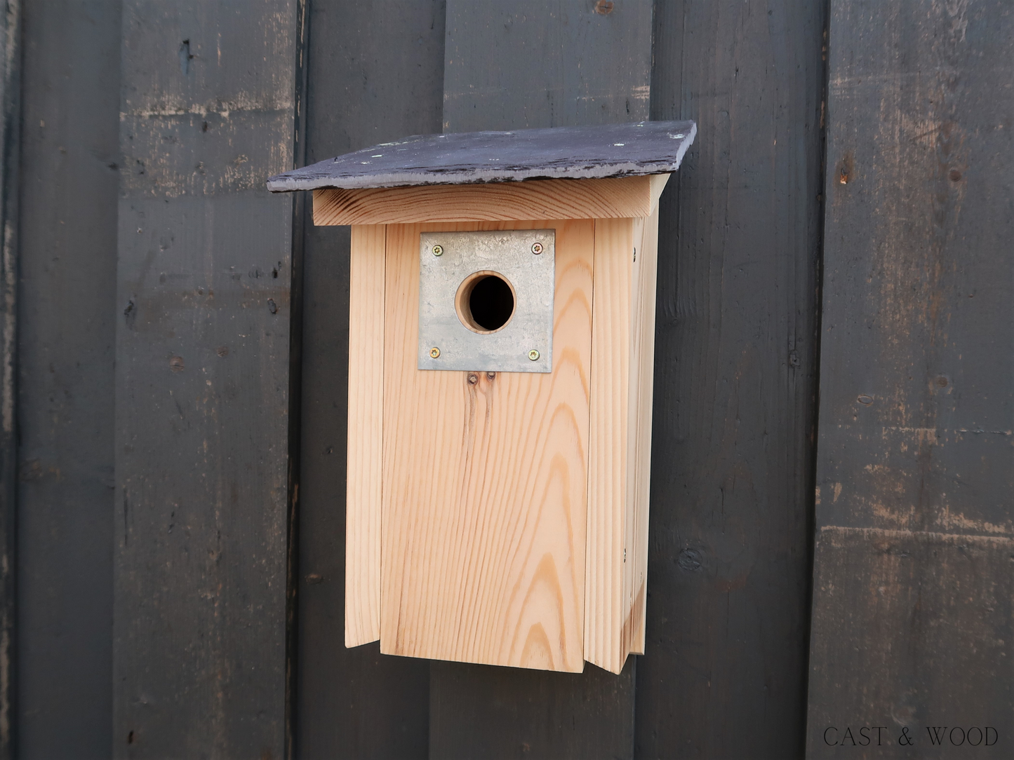 Luxury Penthouse Bird Box - Unfinished Cast & Wood