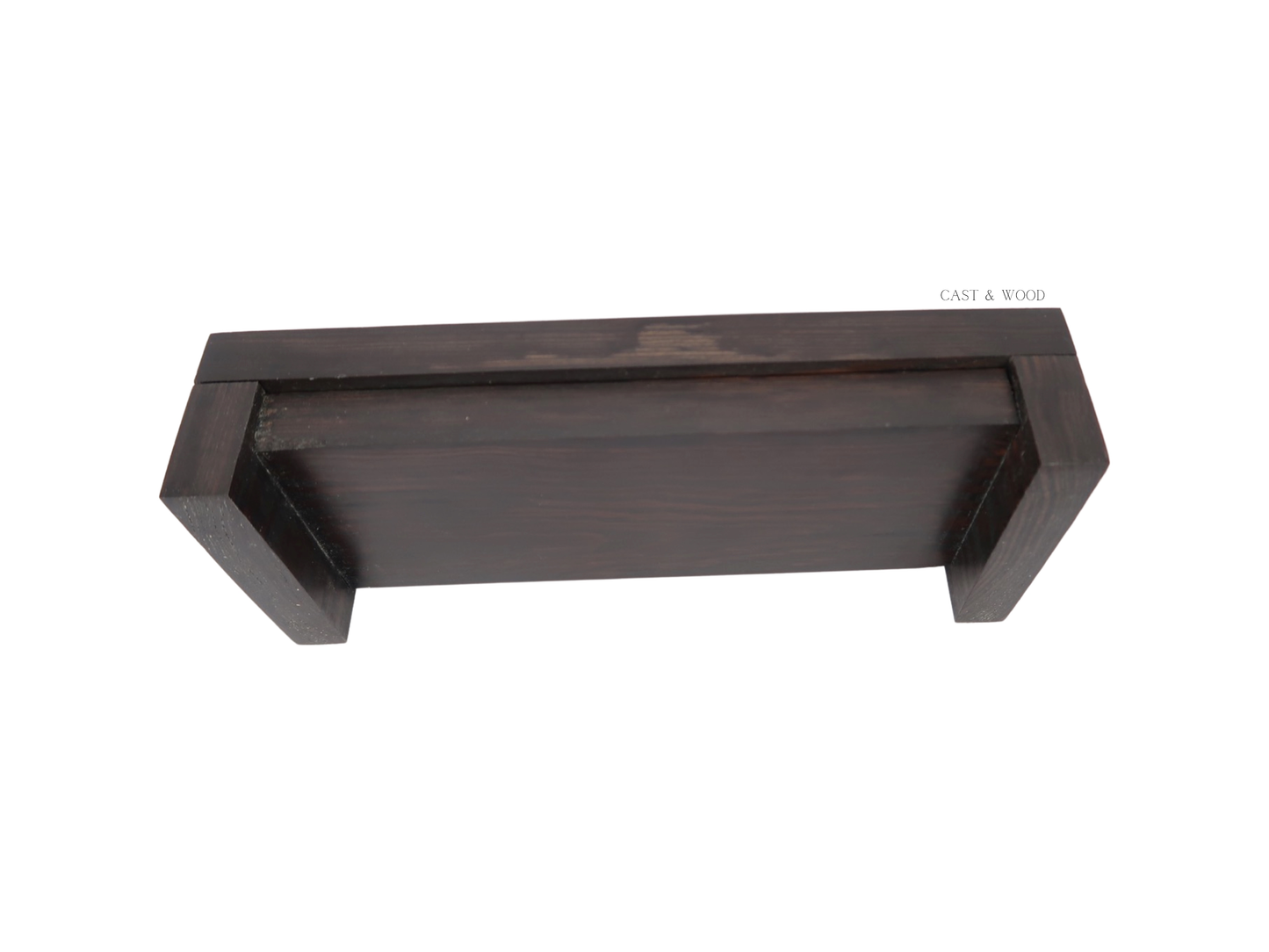 Raise Me Up Double Candle Holder - Black Brown