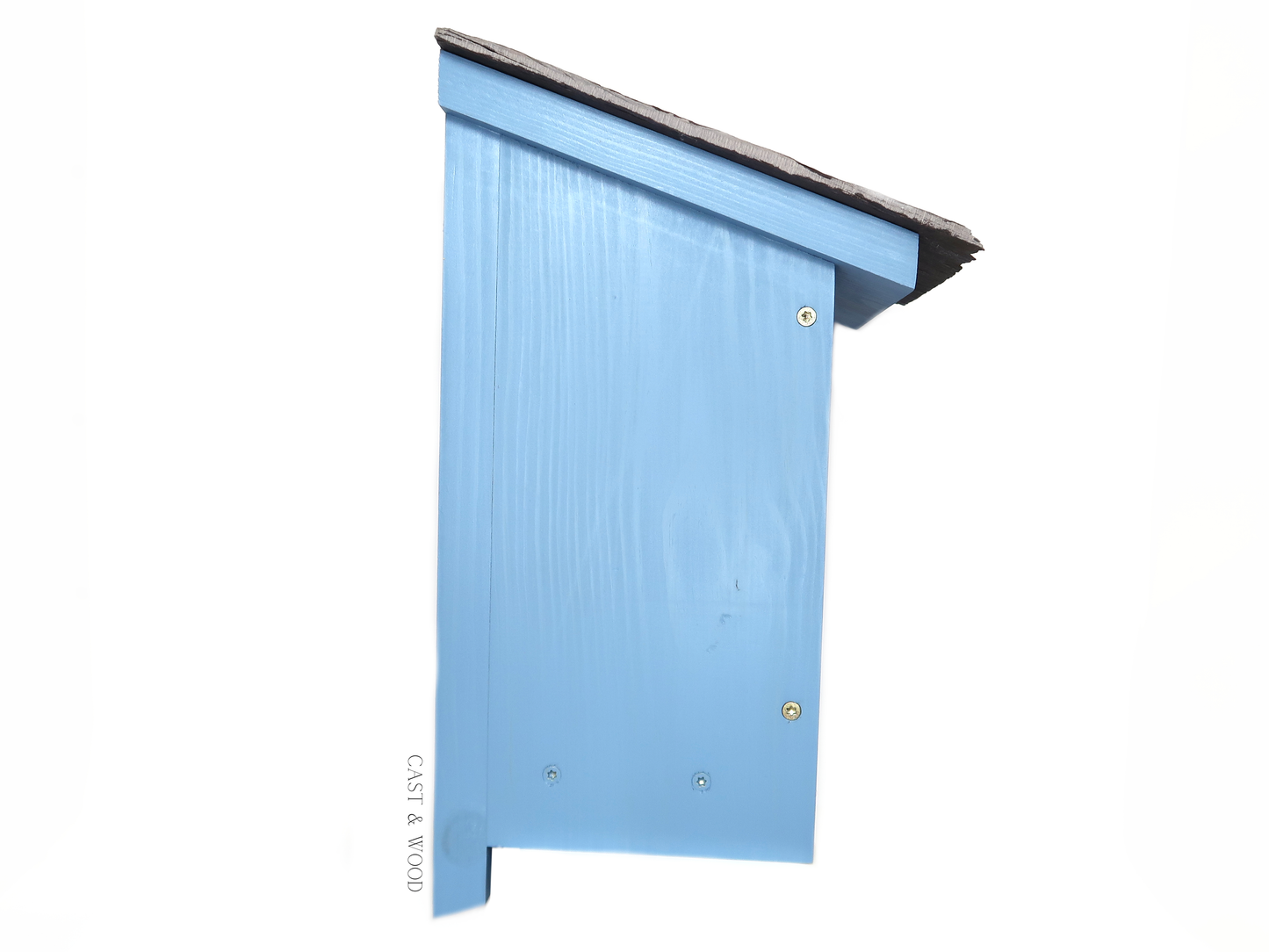 Luxury Penthouse Bird Box - Blue Cast & Wood