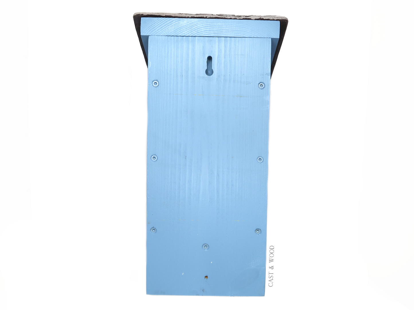 Luxury Penthouse Bird Box - Blue Cast & Wood