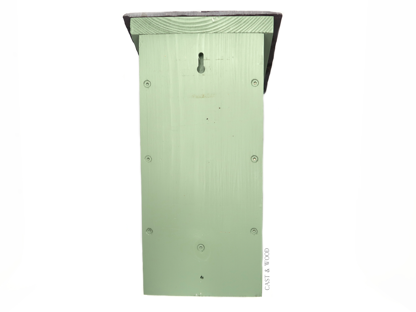 Luxury Penthouse Bird Box - Green Cast & Wood