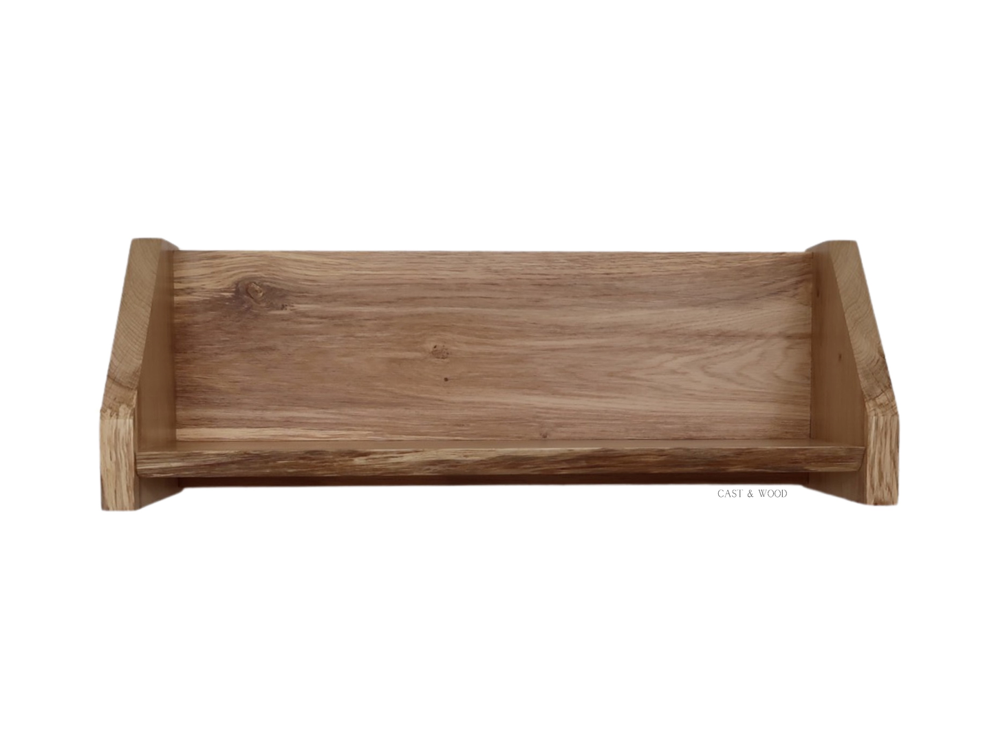 Solid Oak Live Edge Shelf