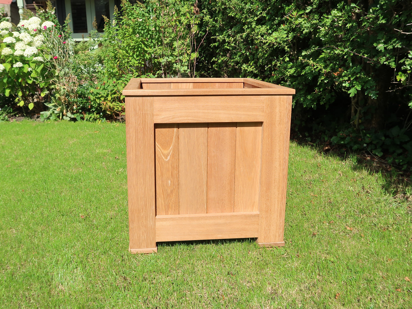 Yellow Balau Garden Planter - Local Delivery