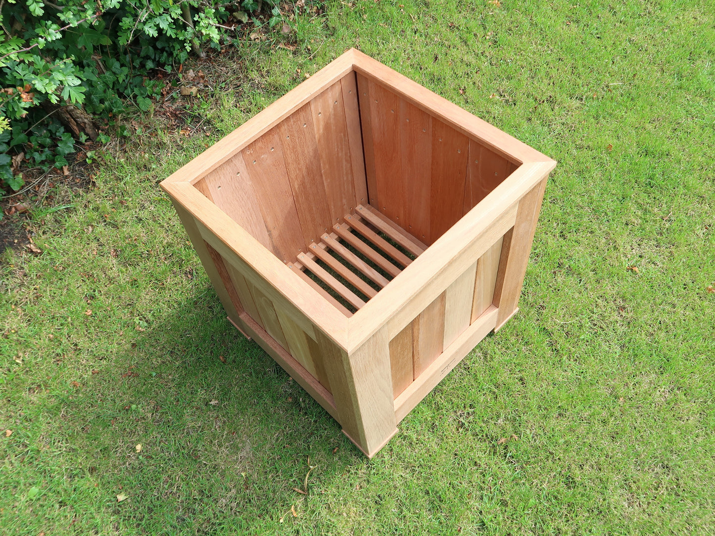 Yellow Balau Garden Planter - Local Delivery