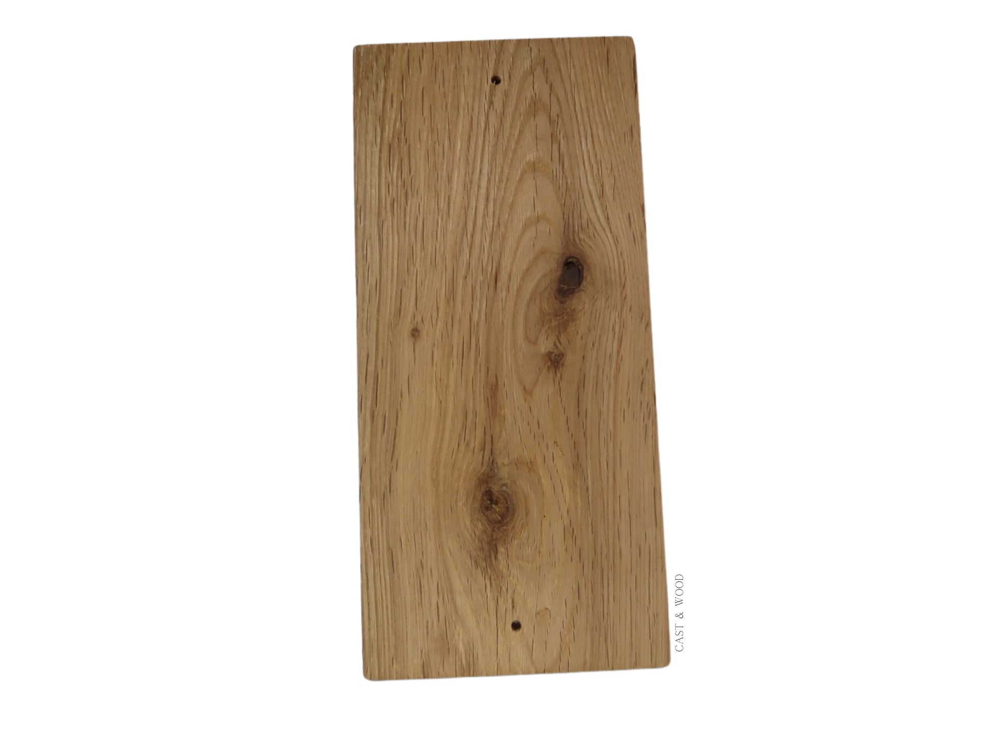 Solid Oak Mounted Mermaid Hook