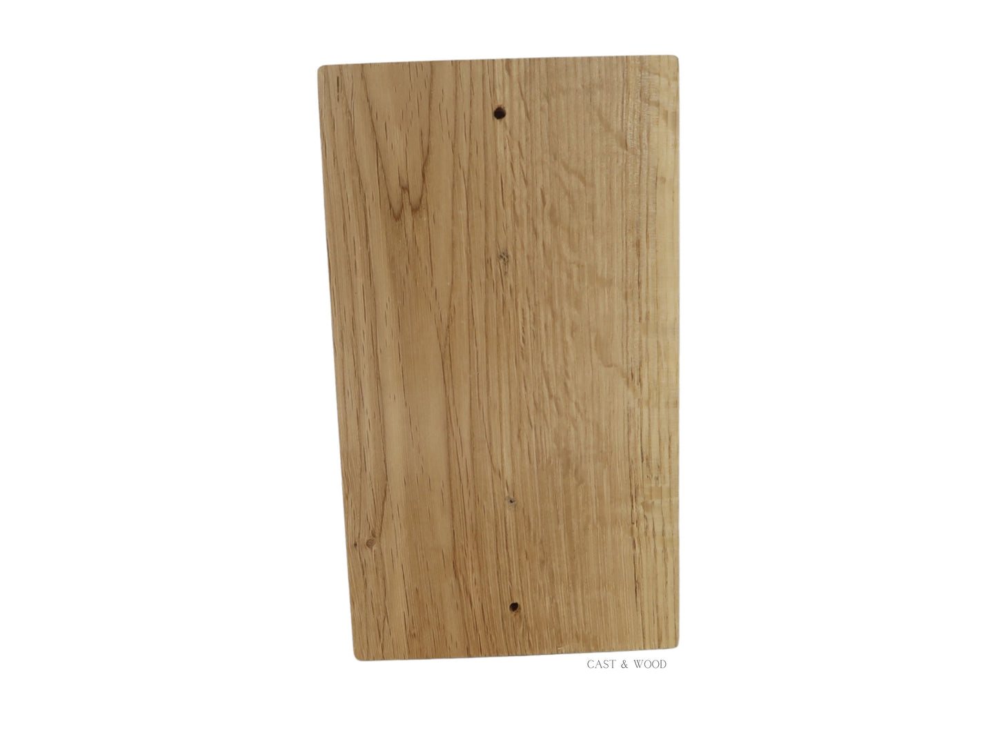 Solid Oak Mounted Bull Dog Hook