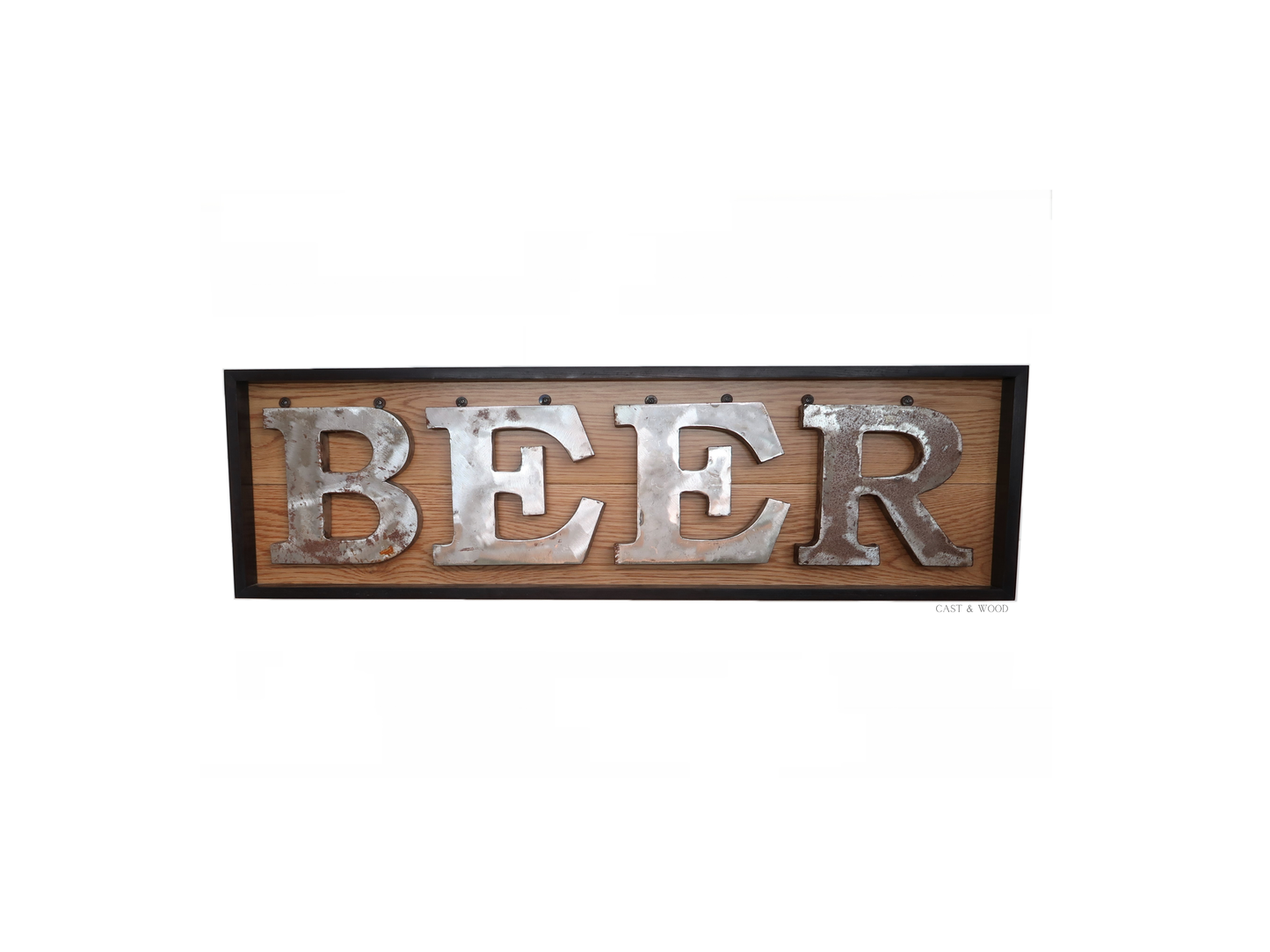 Handmade Beer Wall Sign