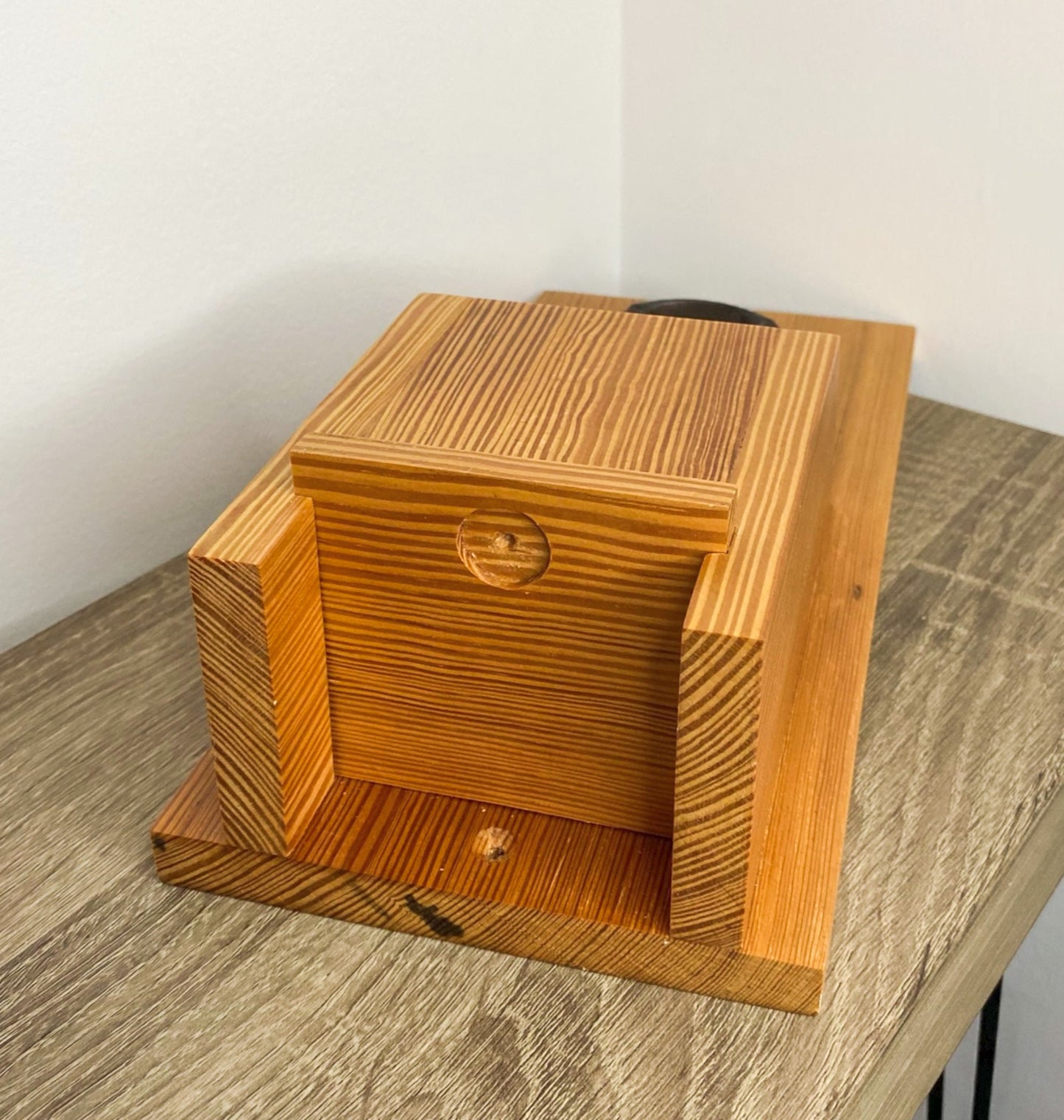 Catch Me! Wall Mounted Bottle Opener with Cap Catcher - Reclaimed Welsh Chapel Pine freeshipping - Cast & Wood