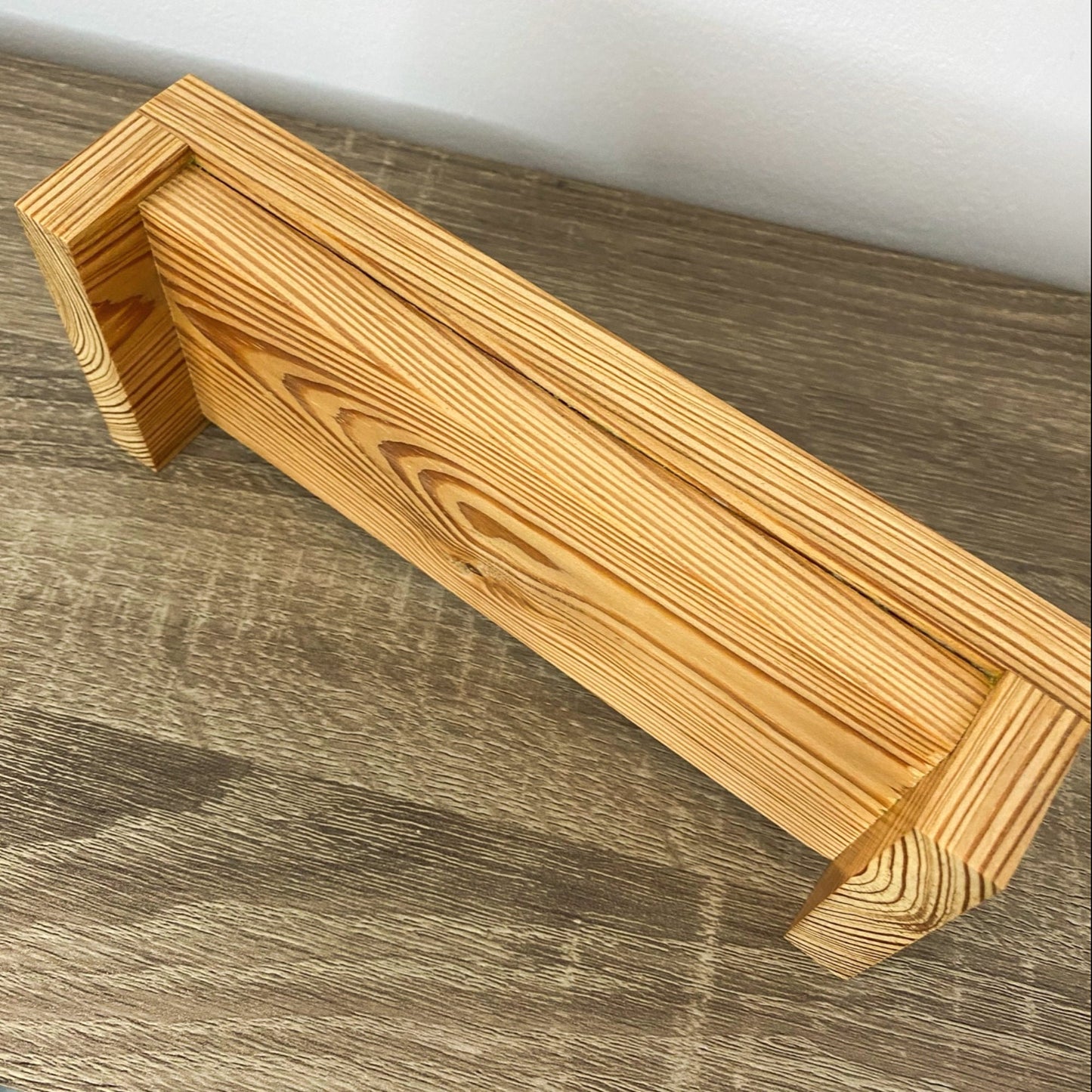 Raise Me Up Double Candle Holder - Reclaimed Welsh Chapel Pine freeshipping - Cast & Wood