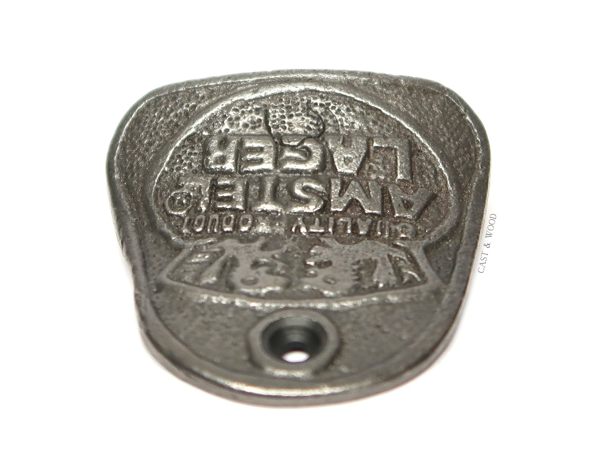 AMSTEL LAGER Cast Iron Wall Mounted Bottle Opener freeshipping - Cast & Wood