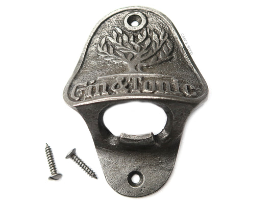 FEVERTREE GIN & TONIC Cast Iron Wall Mounted Bottle Opener freeshipping - Cast & Wood
