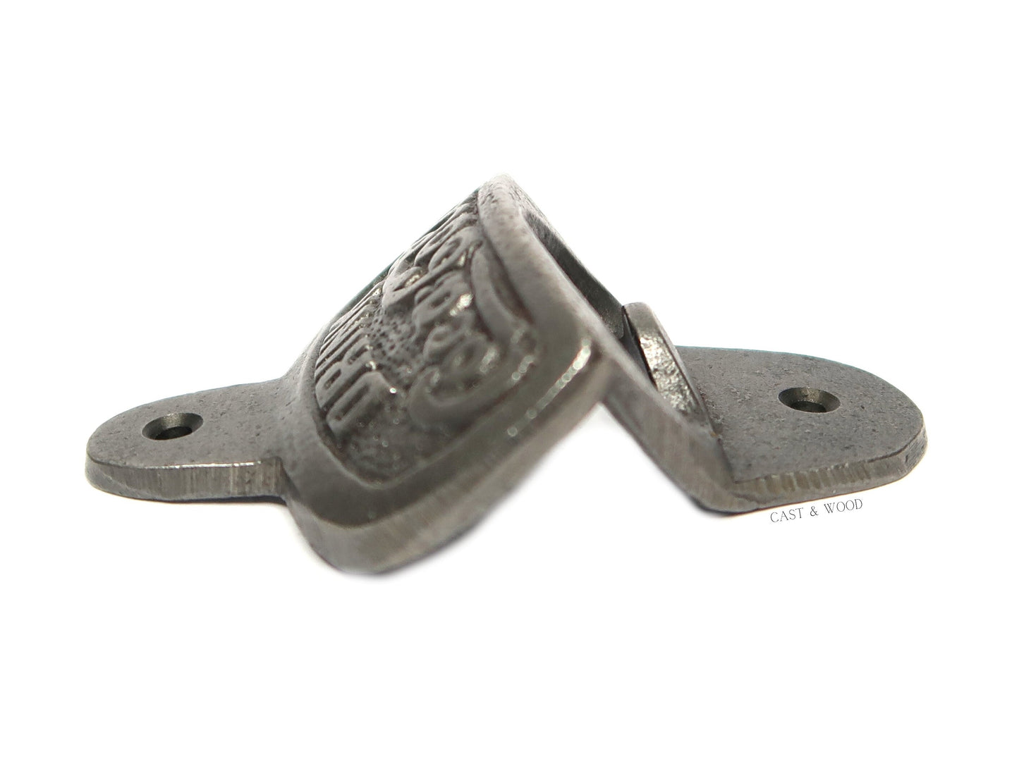 COCA-COLA Coke Cast Iron Wall Mounted Bottle Opener freeshipping - Cast & Wood
