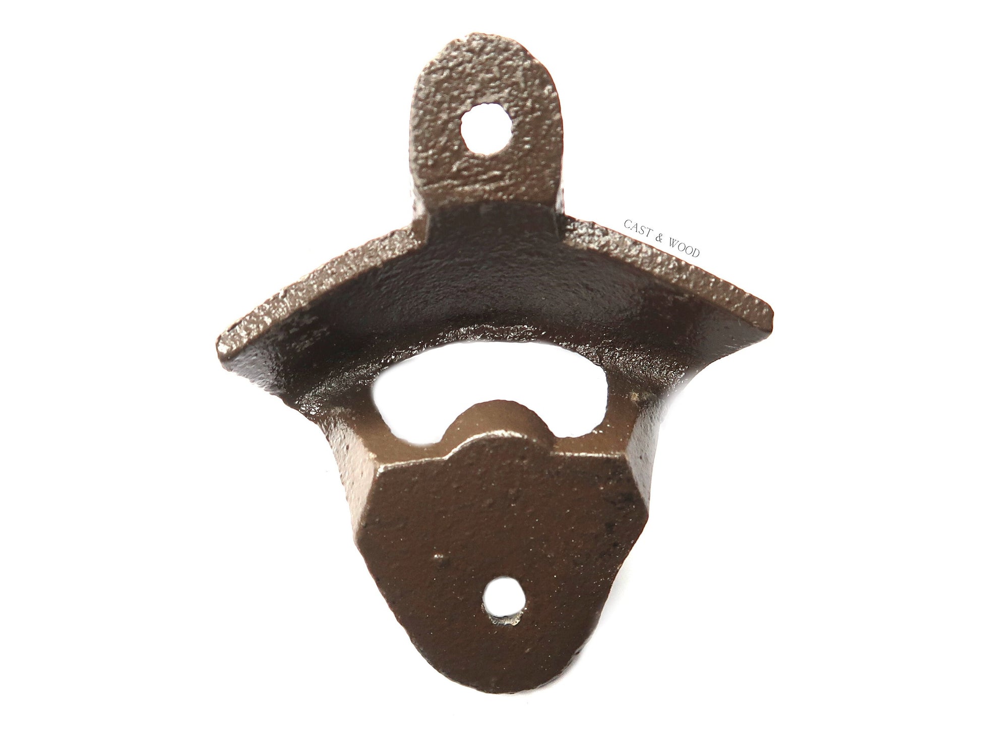 OPEN HERE Cast Iron Wall Mounted Bottle Opener freeshipping - Cast & Wood